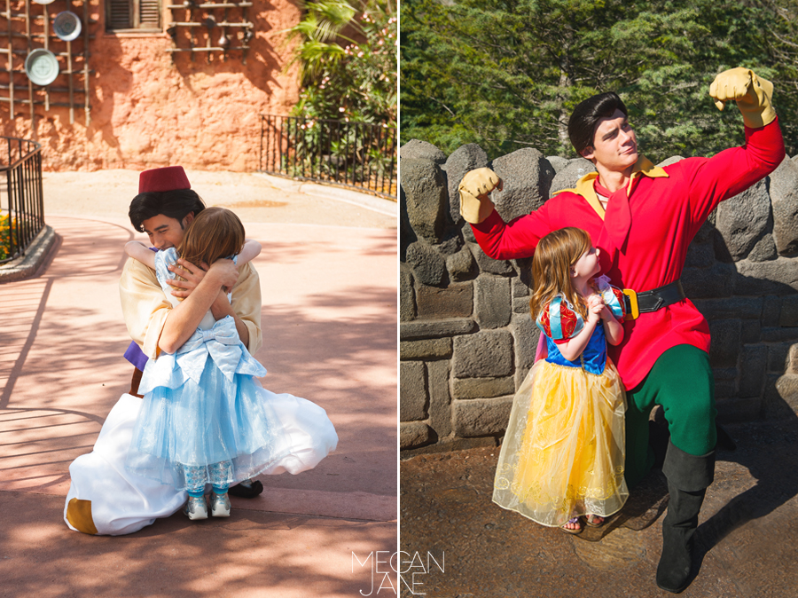 Aladdin and Gaston MeganJane Photography