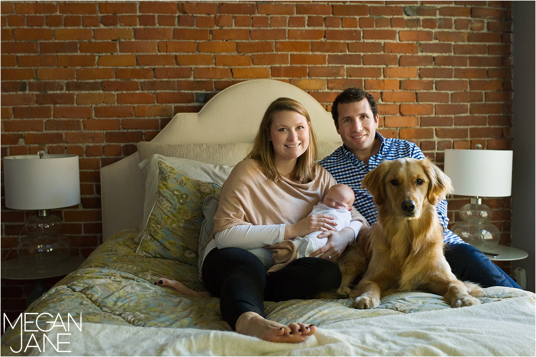 MeganJane Photography MA home newborn sessions