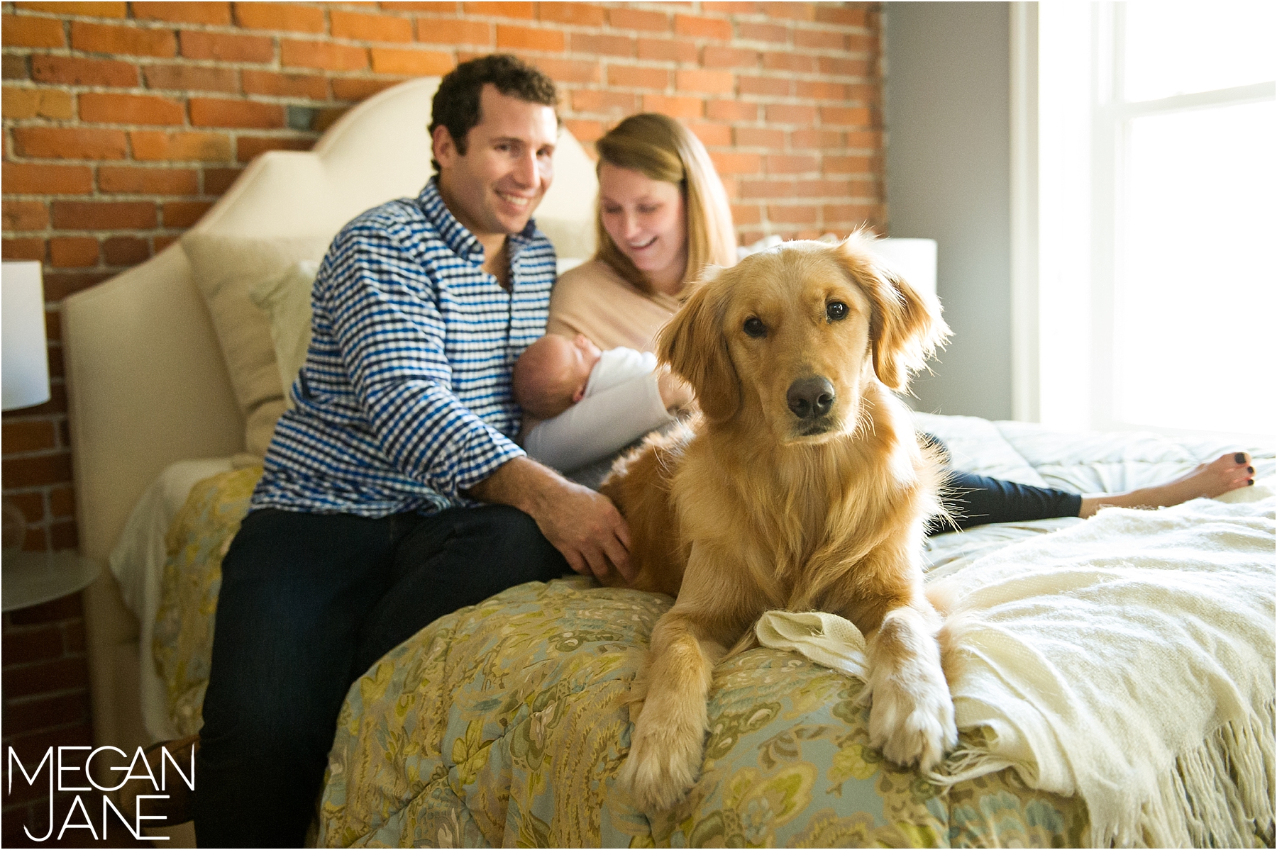 MeganJane Photography MA home newborn sessions